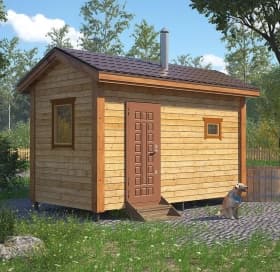 Дом/баня из профилированного бруса